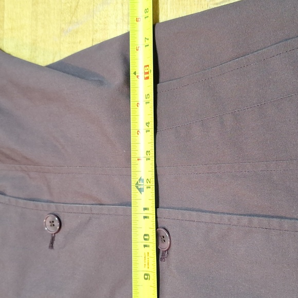 VTG London Fog Plum Trench Coat Sz 14 Double Breasted Calf Length Lined No Belt - Picture 11 of 13